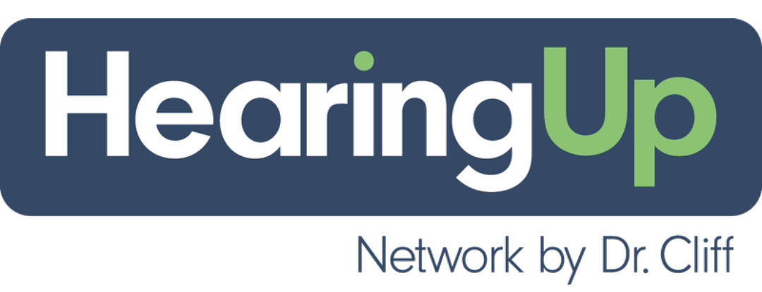 Hearing Up and HearingLoss(dot)com logo
